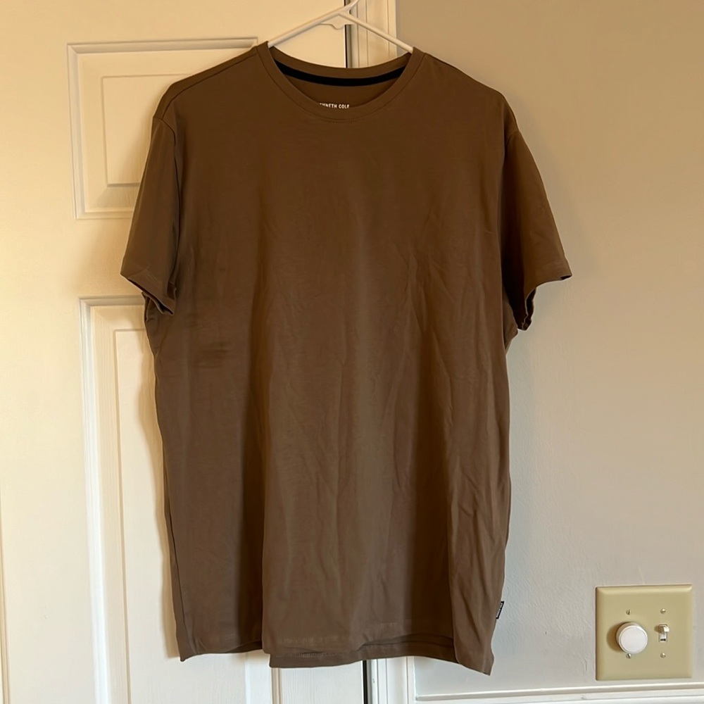 Kenneth Cole Mens T-Shirt Short Sleeve L